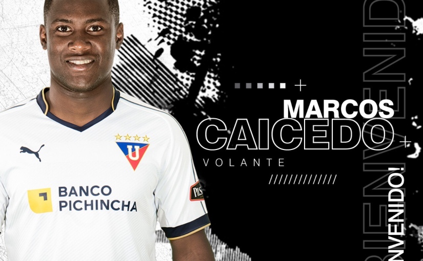 Marcos Caicedo jugará en Liga de Quito