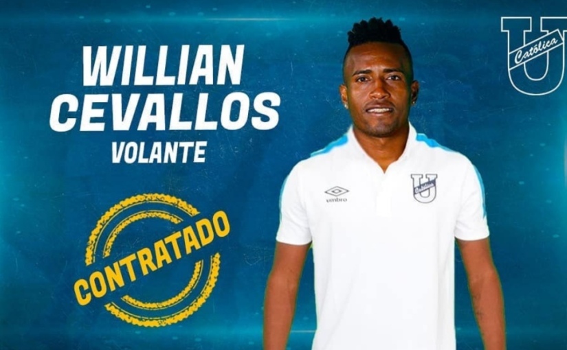 William Cevallos: »Es motivante jugar la Copa Libertadores»